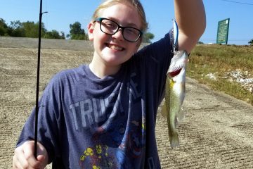 Kayleas First Bass - iClickFishing.com